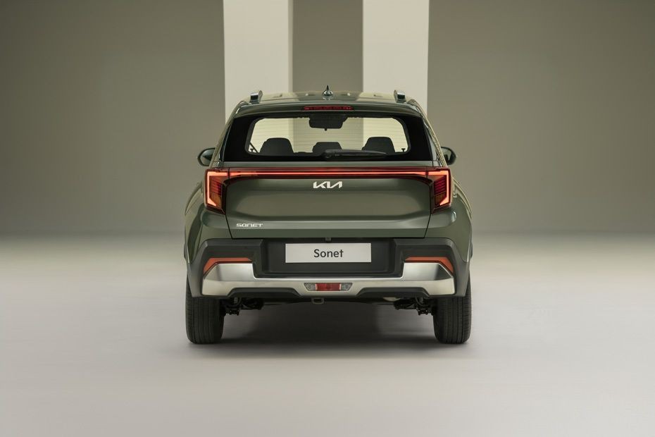 Full Rear View of KIA Sonet in UAE