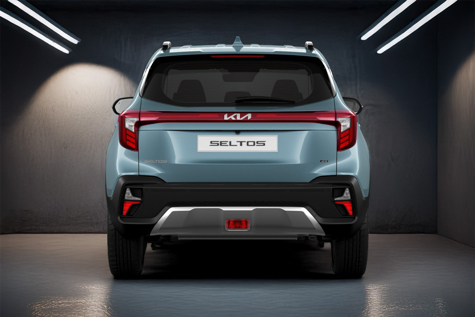 Full Rear View of KIA Seltos Full Rear View of KIA Seltos
