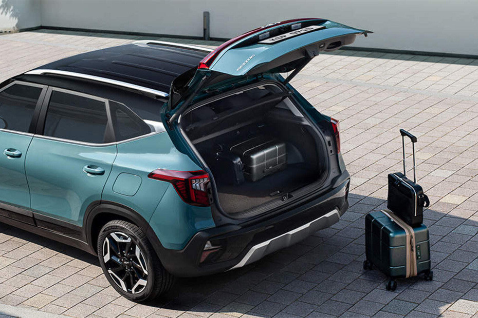 Trunk Open Closer View of Seltos in UAE