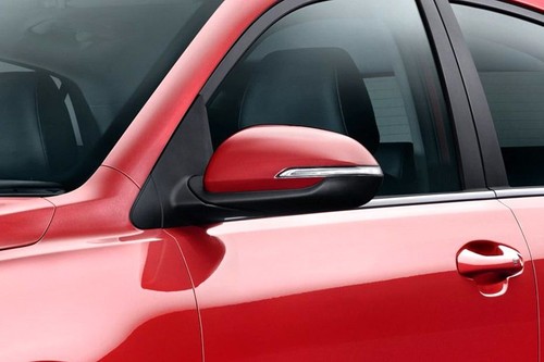KIA Rio 5-Door Drivers Side Mirror Front Angle