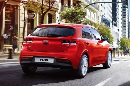 Rio 5-Door Rear angle view
