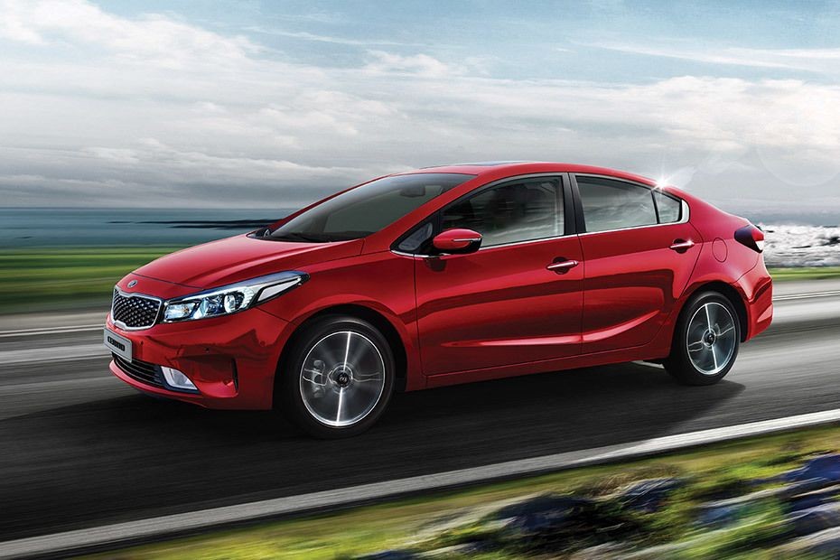 KIA Cerato (2012-2021) Front Angle High View in UAE