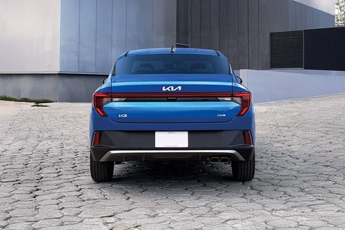 Full Rear View of KIA K3