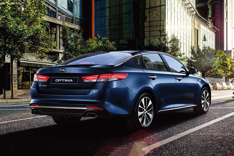 Optima (2012-2021) Rear Low Angle View in UAE