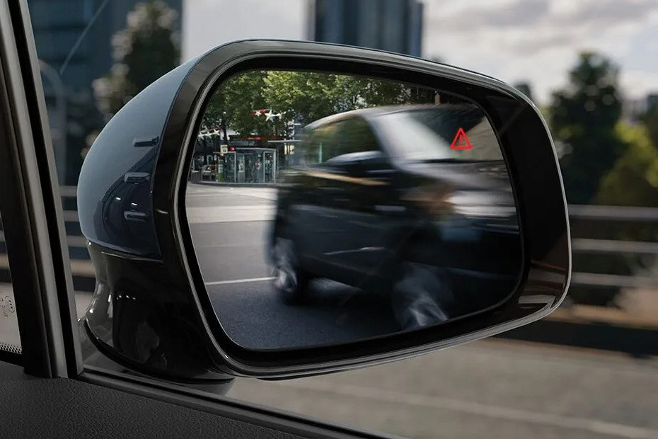 KIA Carnival Drivers Side Mirror Rear Angle KIA Carnival Drivers Side Mirror Rear Angle