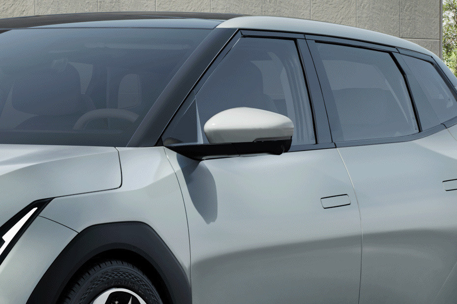 KIA EV4 Drivers Side Mirror Front Angle in UAE