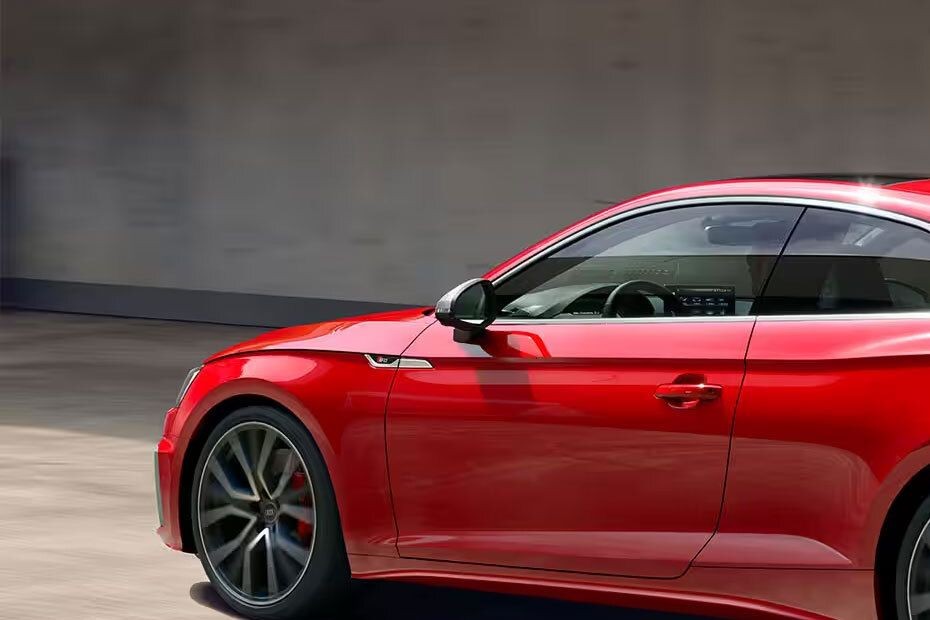 Audi S5 Coupe Drivers Side Mirror Rear Angle in UAE