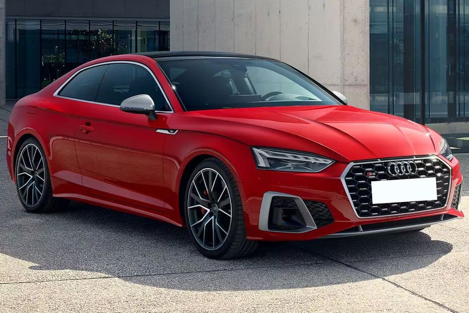 Audi S5 Coupe Front Side View in UAE