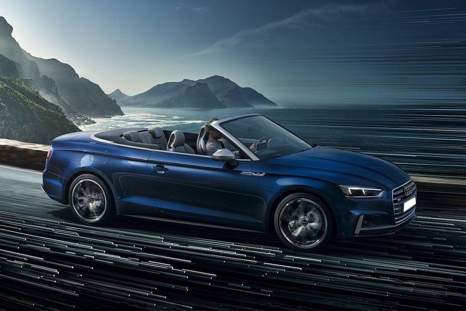 Audi S5 Convertible Front Medium View in UAE