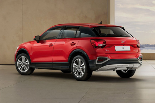 Rear Cross Side View of Audi Q2