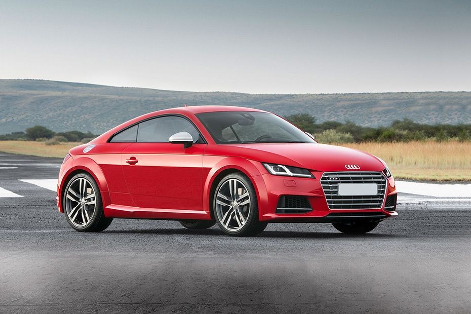 Audi TTS Coupe Front Cross Side View in UAE