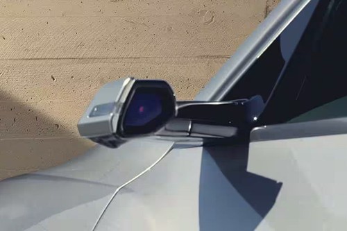 Audi E-tron Sportback Drivers Side Mirror Rear Angle