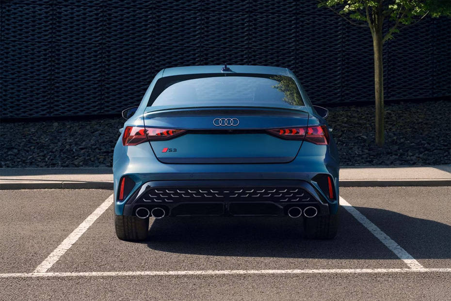 Full Rear View of Audi S3 Full Rear View of Audi S3