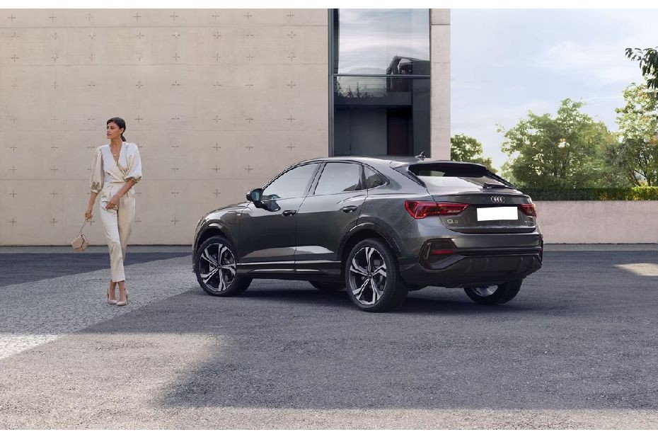 Rear Medium View of Audi Q3 Sportback 2023-2025 in UAE