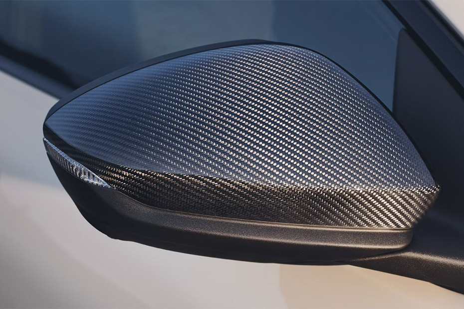 Audi A6 E-tron Drivers Side Mirror Front Angle Audi A6 E-tron Drivers Side Mirror Front Angle