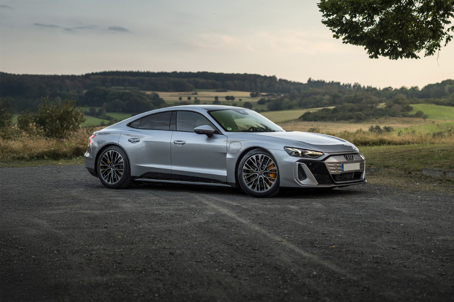 Audi S E-Tron GT Front Cross Side View in UAE