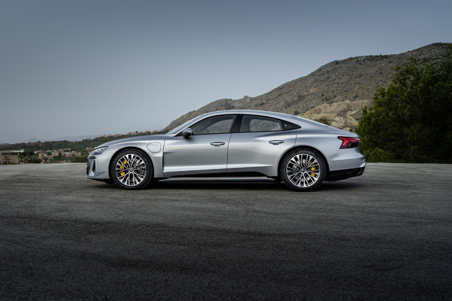 S E-Tron GT Side view in UAE