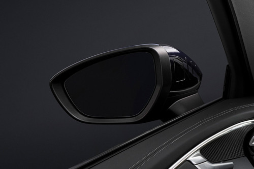 Audi A6 Drivers Side Mirror Rear Angle