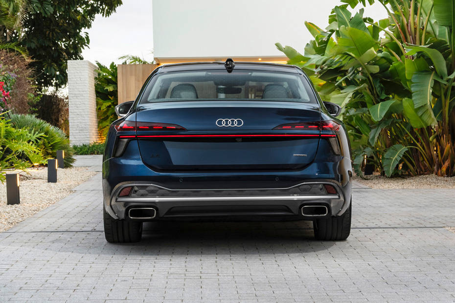 Full Rear View of Audi A6 2025 Full Rear View of Audi A6 2025