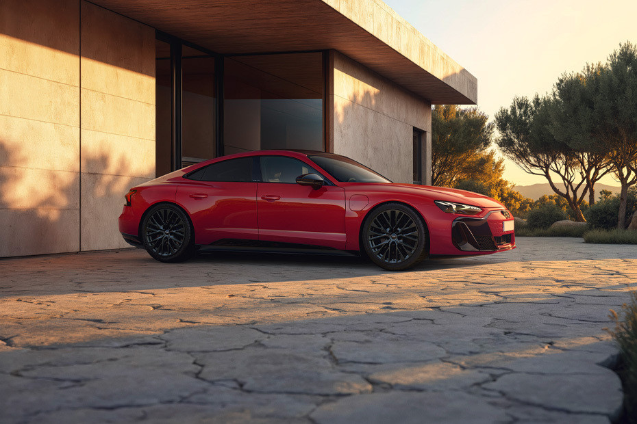 E-tron GT Medium Angle Front View in UAE