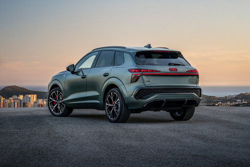 Rear Cross Side View of Audi Q3 2026