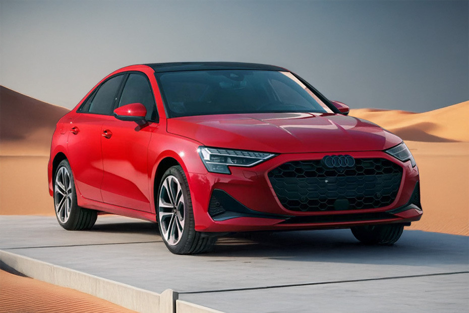Audi A3 Front Medium View in UAE