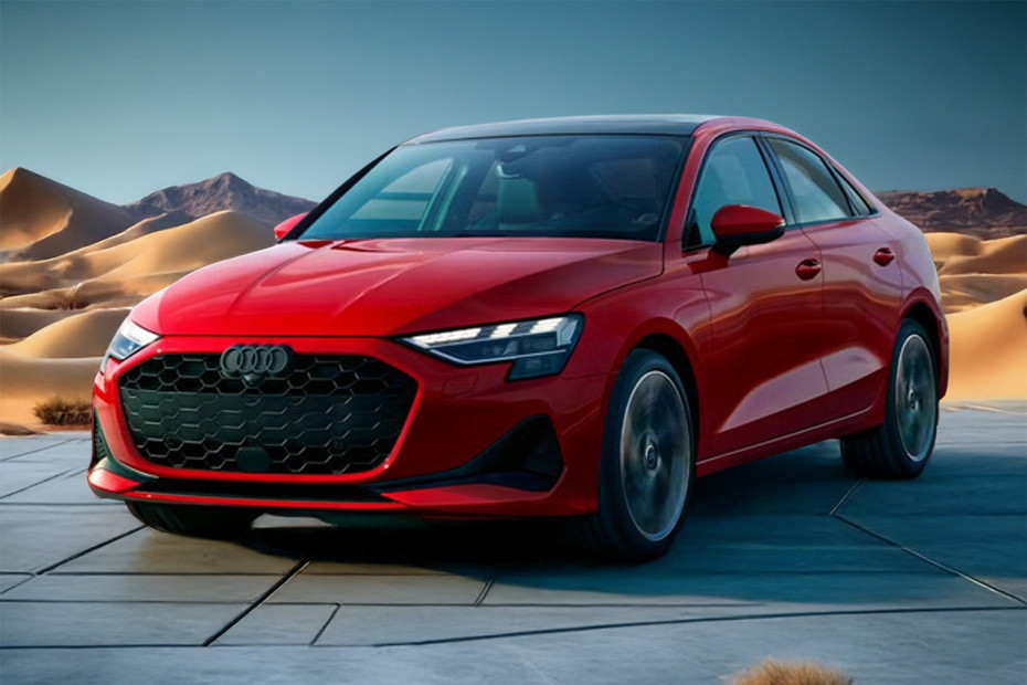 Audi A3 Front Side View in UAE