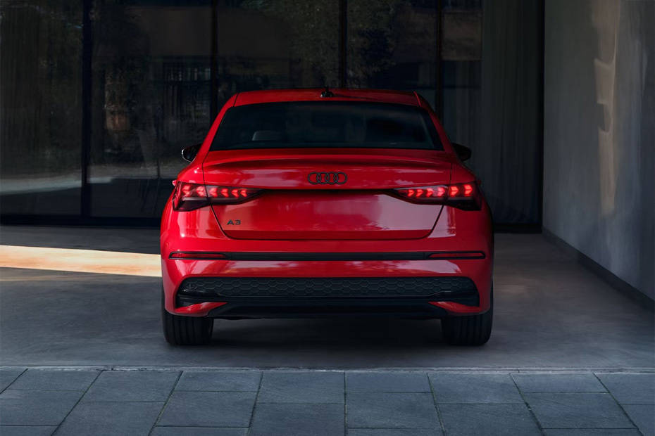 Full Rear View of Audi A3 Full Rear View of Audi A3