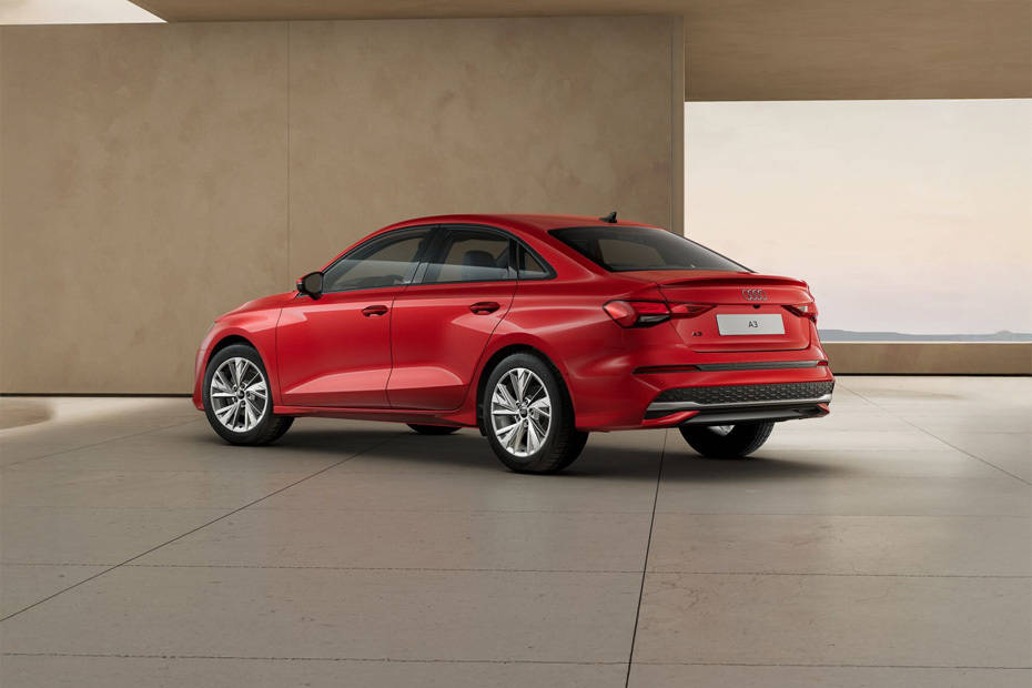 Rear Cross Side View of Audi A3 Rear Cross Side View of Audi A3