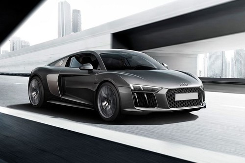 Audi R8 Coupe Front Cross Side View