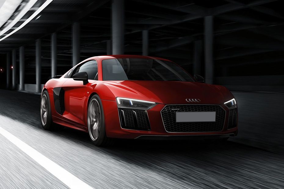 Audi R8 Coupe Front Medium View in UAE