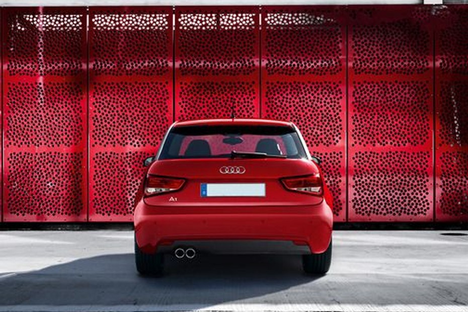Full Rear View of Audi A1 in UAE