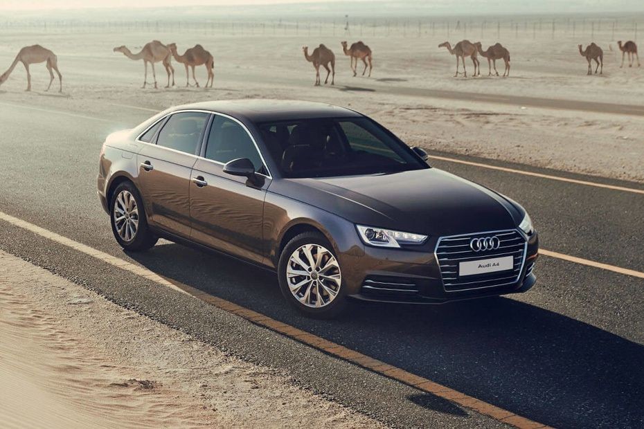 Audi A4 Front Medium View in UAE