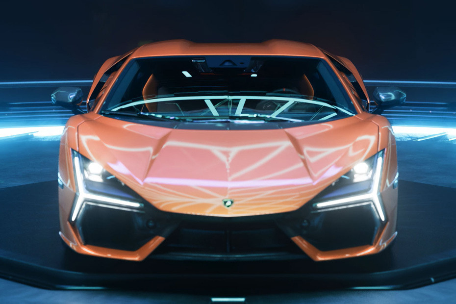 Full Front View of Revuelto in UAE