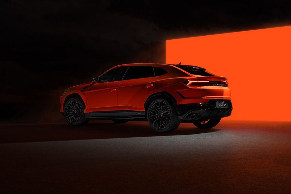 Urus Rear angle view in UAE