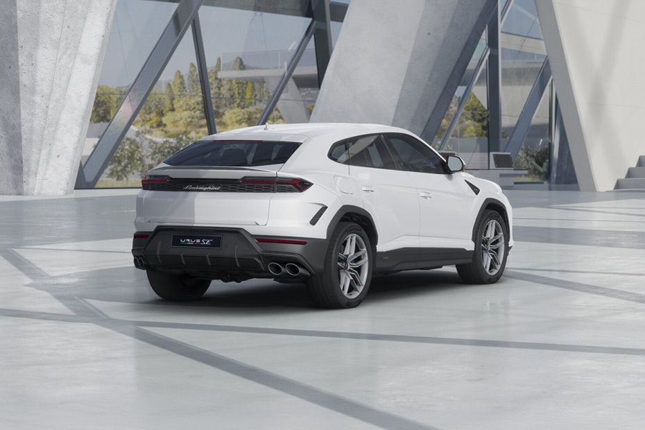 Rear Medium View of Lamborghini Urus in UAE
