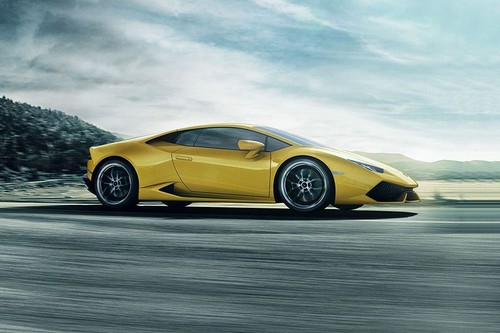 Lamborghini Huracan Drivers Sideview