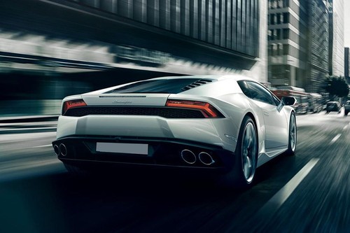 Huracan Rear angle view