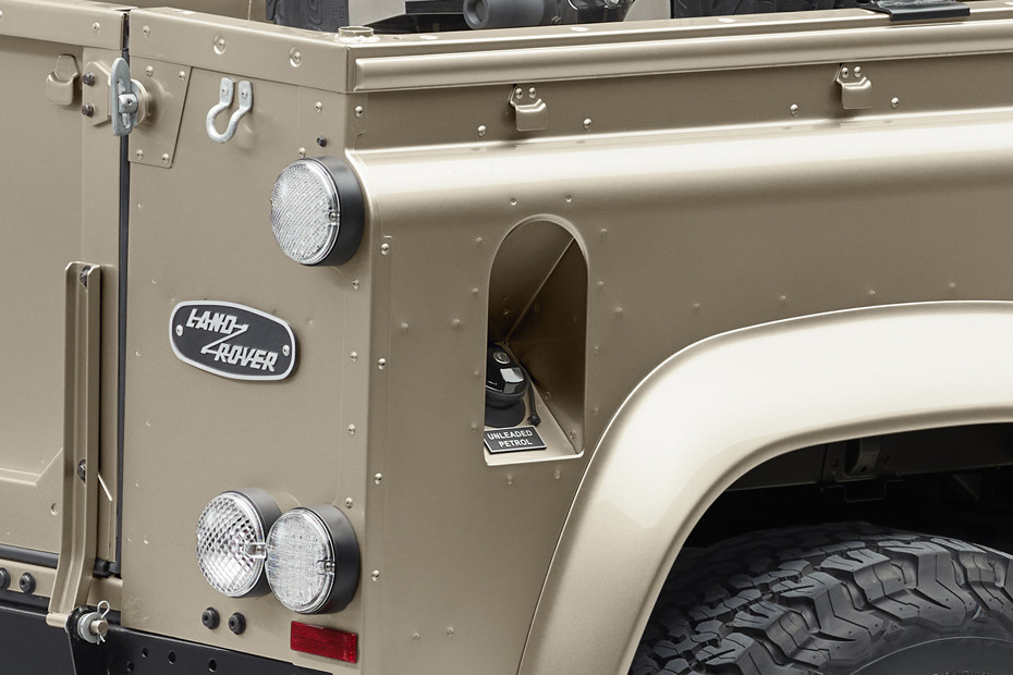 Exhaust Pipe of Land Rover Classic Defender in UAE