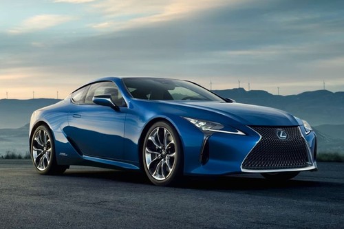 Lexus LC Hybid Front Cross Side View