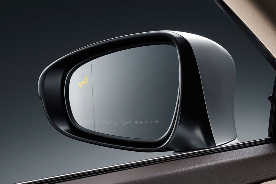 Lexus ES (2013-2021) Drivers Side Mirror Rear Angle in UAE