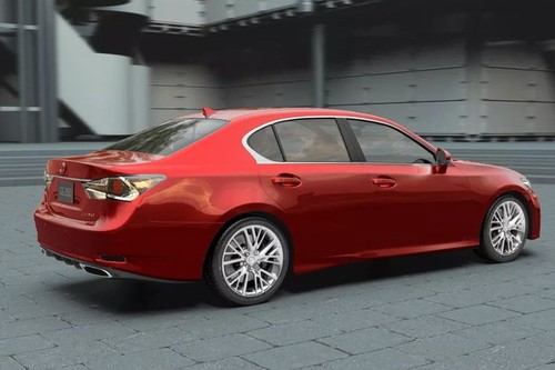 GS (2013-2021) Rear angle view