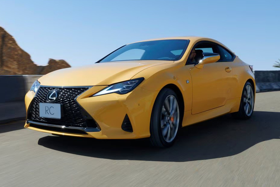 Lexus RC Front Side View Lexus RC Front Side View