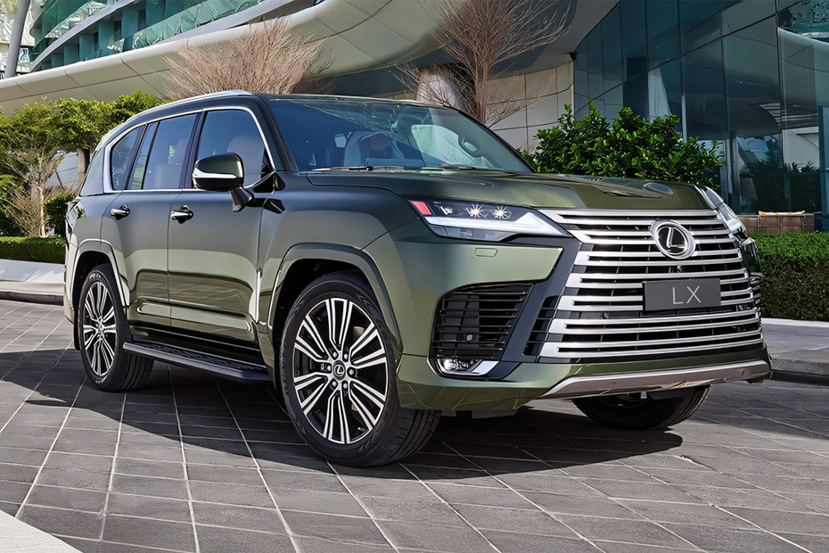 Lexus LX Front Medium View in UAE