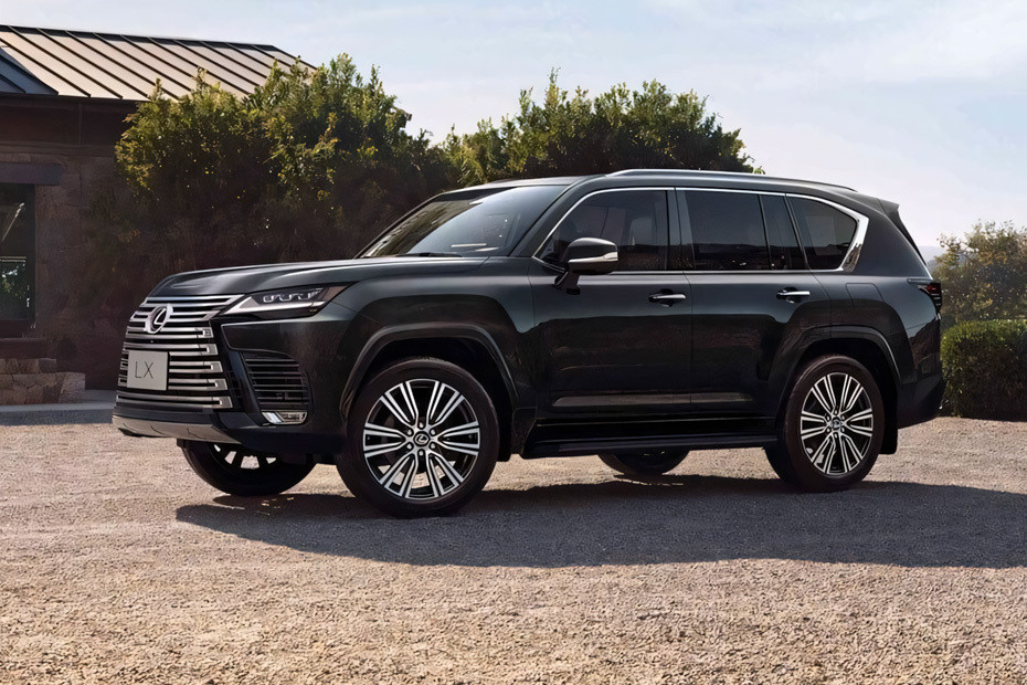 Lexus LX Front Side View in UAE