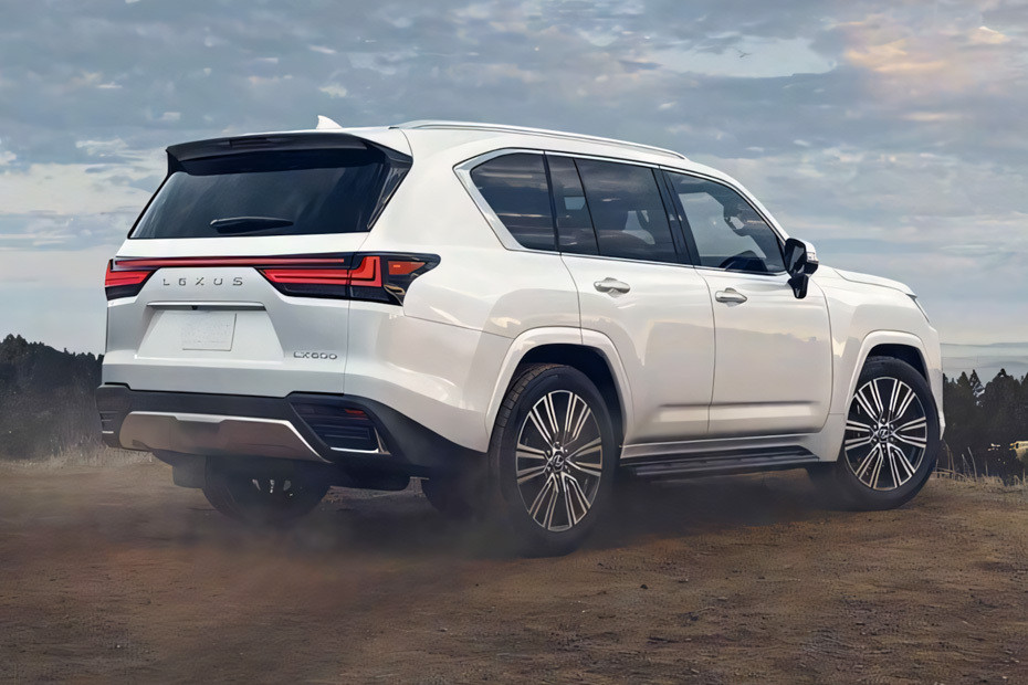 LX Rear angle view in UAE