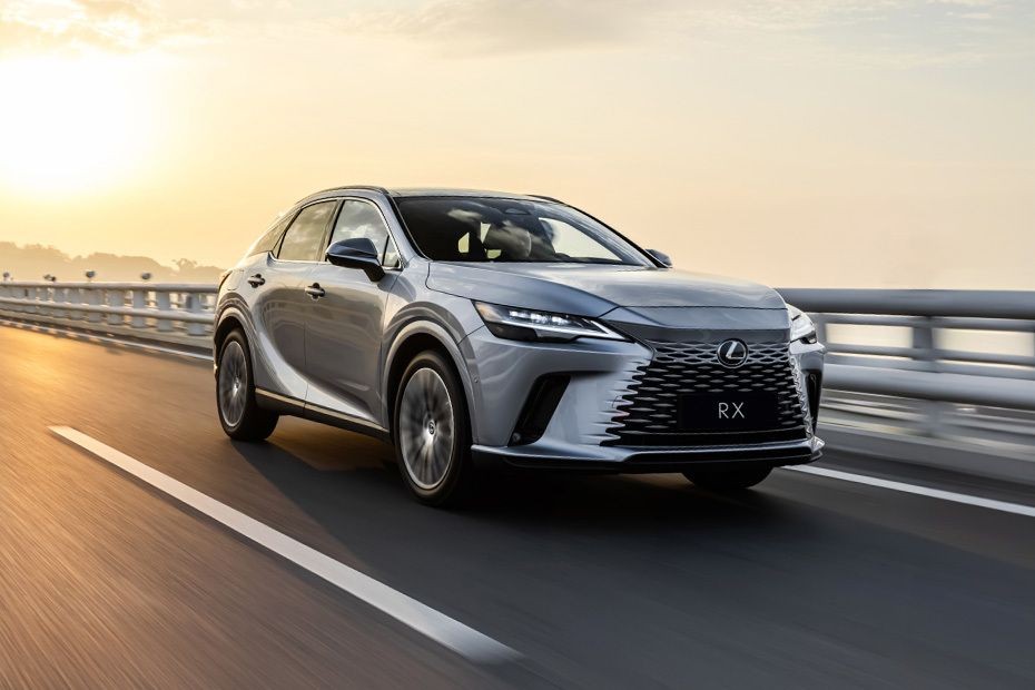Lexus RX Hybrid Front Medium View in UAE