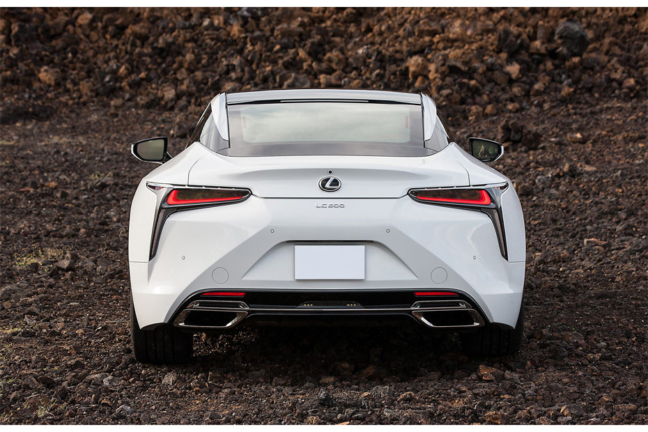 Full Rear View of Lexus LC 2026 in UAE