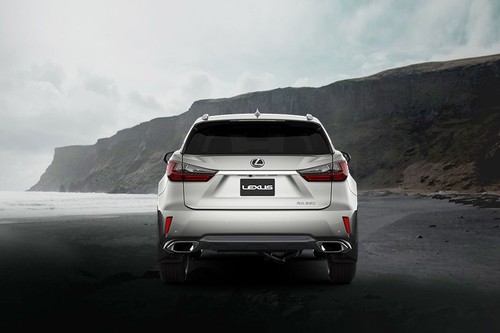 Full Rear View of Lexus RX L