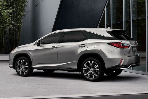 Rear Cross View of Lexus RX L